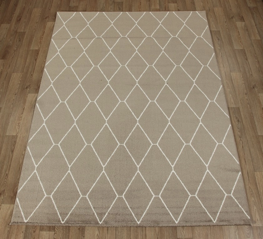 Ковер Ambiance 81228 Beige-White