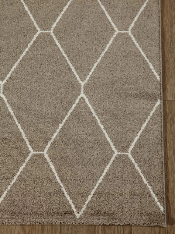 Ковер Ambiance 81228 Beige-White
