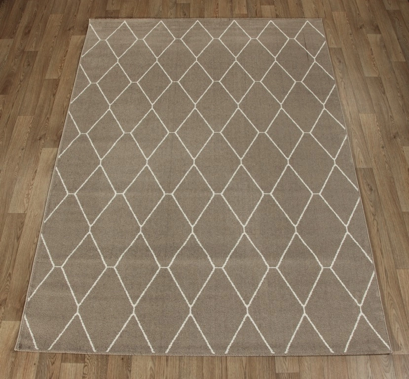 Ковер Ambiance 81228 Beige-White