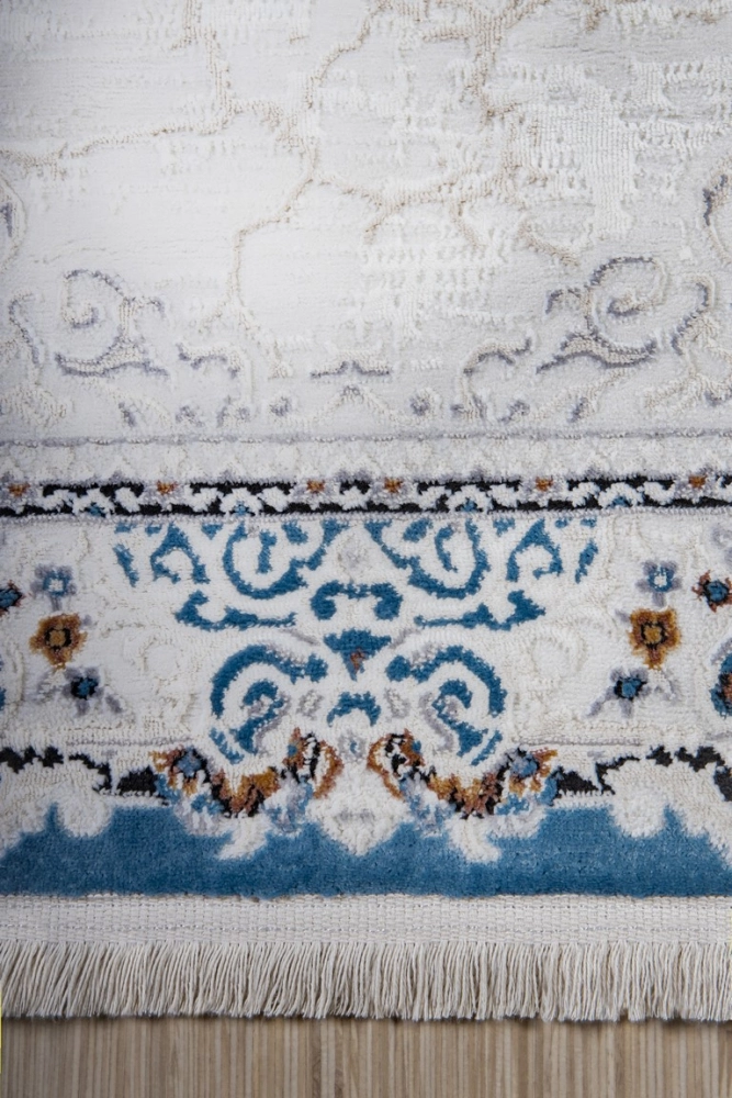 Ковер Голубой Amira 4922A D.Blue-D.Blue