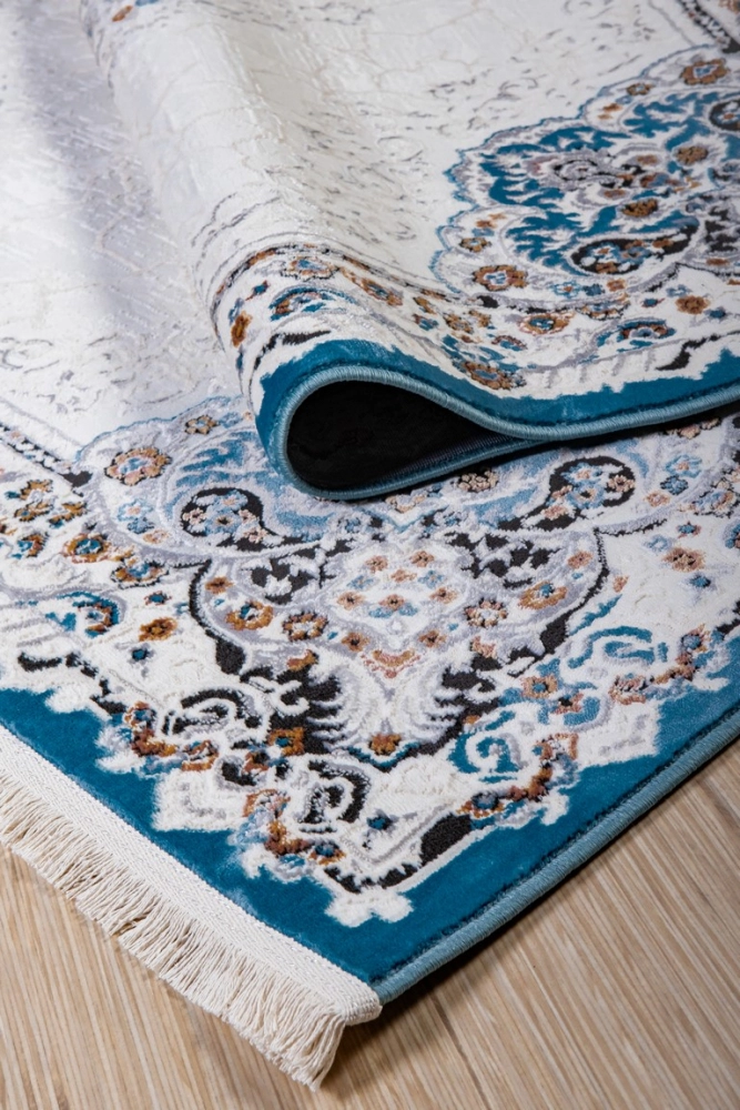 Ковер Голубой Amira 4922A D.Blue-D.Blue